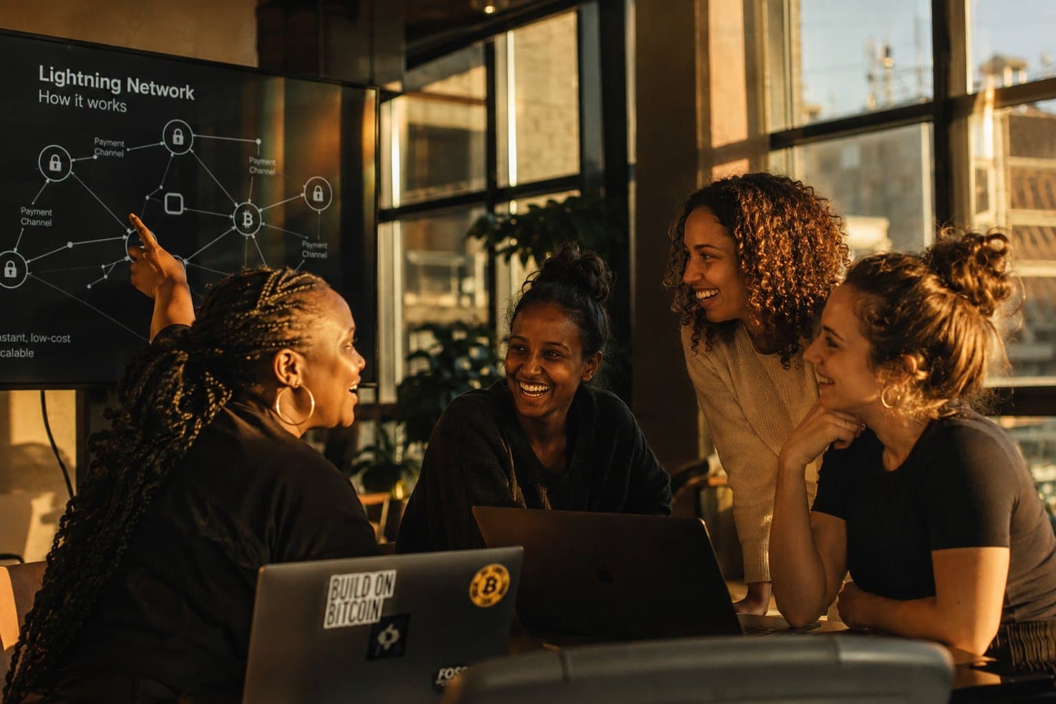 Women engineers collaborating at Dada Hub